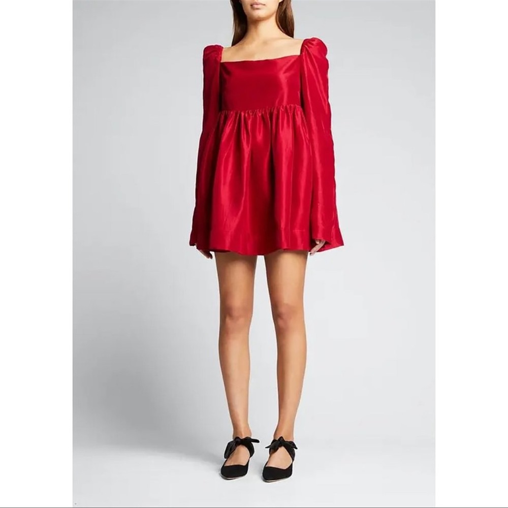 Azeeza Kamden long sleeve mini dress